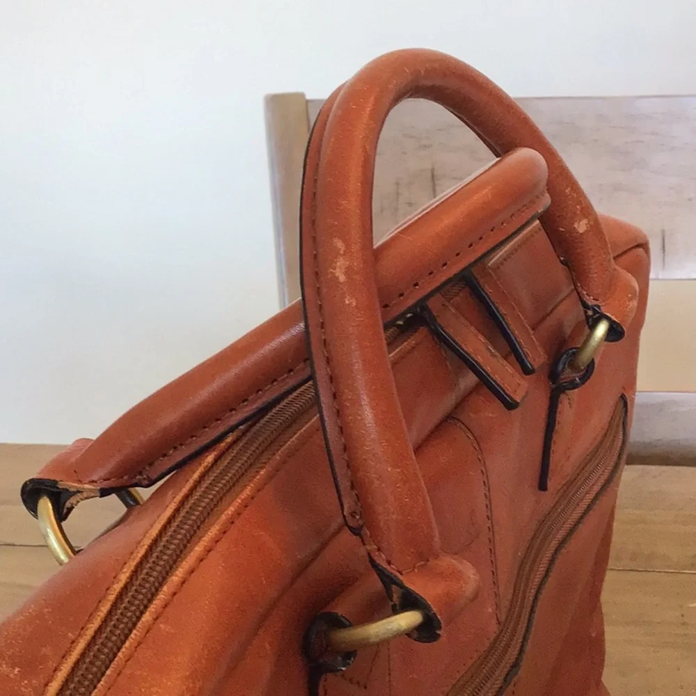 Banuce leather briefcase for men/women